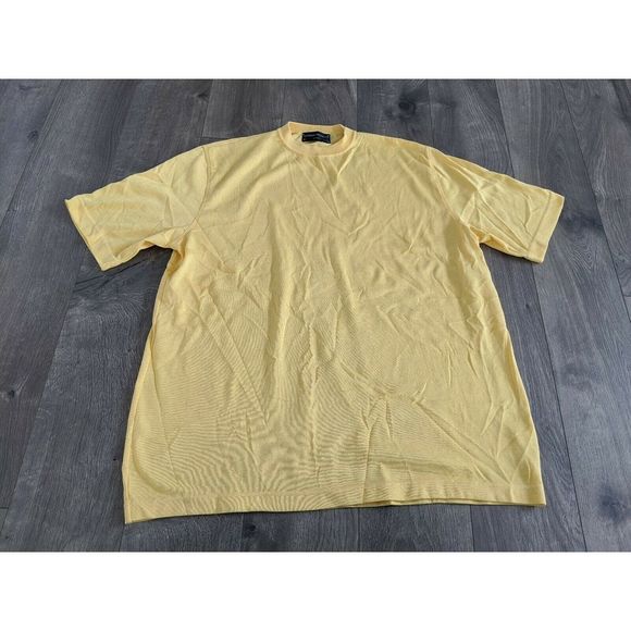 Yellow Short Sleeve Men's Tee - Picture 1 of 7